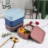 Bento Box Легко носить с собой, не легко деформируется пищевой однослойный многофункциональный контейнер для обеда для кемпинга