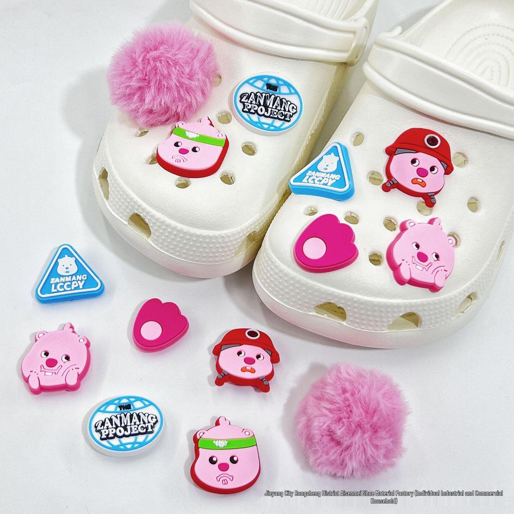 Cute Cartoon Shoe Charms: Kids' Croc Accessories, 3D Snap-On Flower Decorations for Boys & Girls