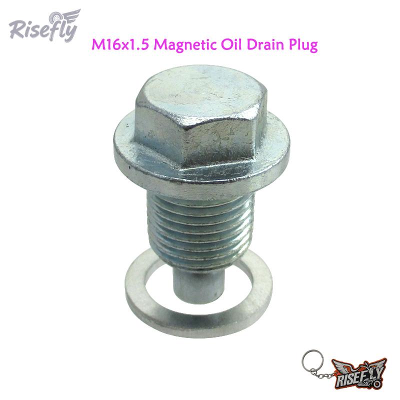 Risefly M16x1.5 Oil Drain Plug For Zongshen NC250 ZS177MM NC450 ZS194MQ Engine Dirt Bike ATV Quad Motorcycle