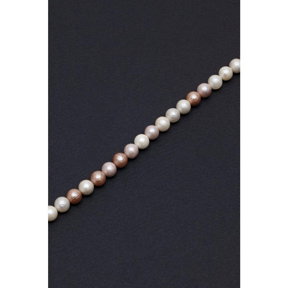 [Hazina] 6Mm Multi Pink Pearl Necklace