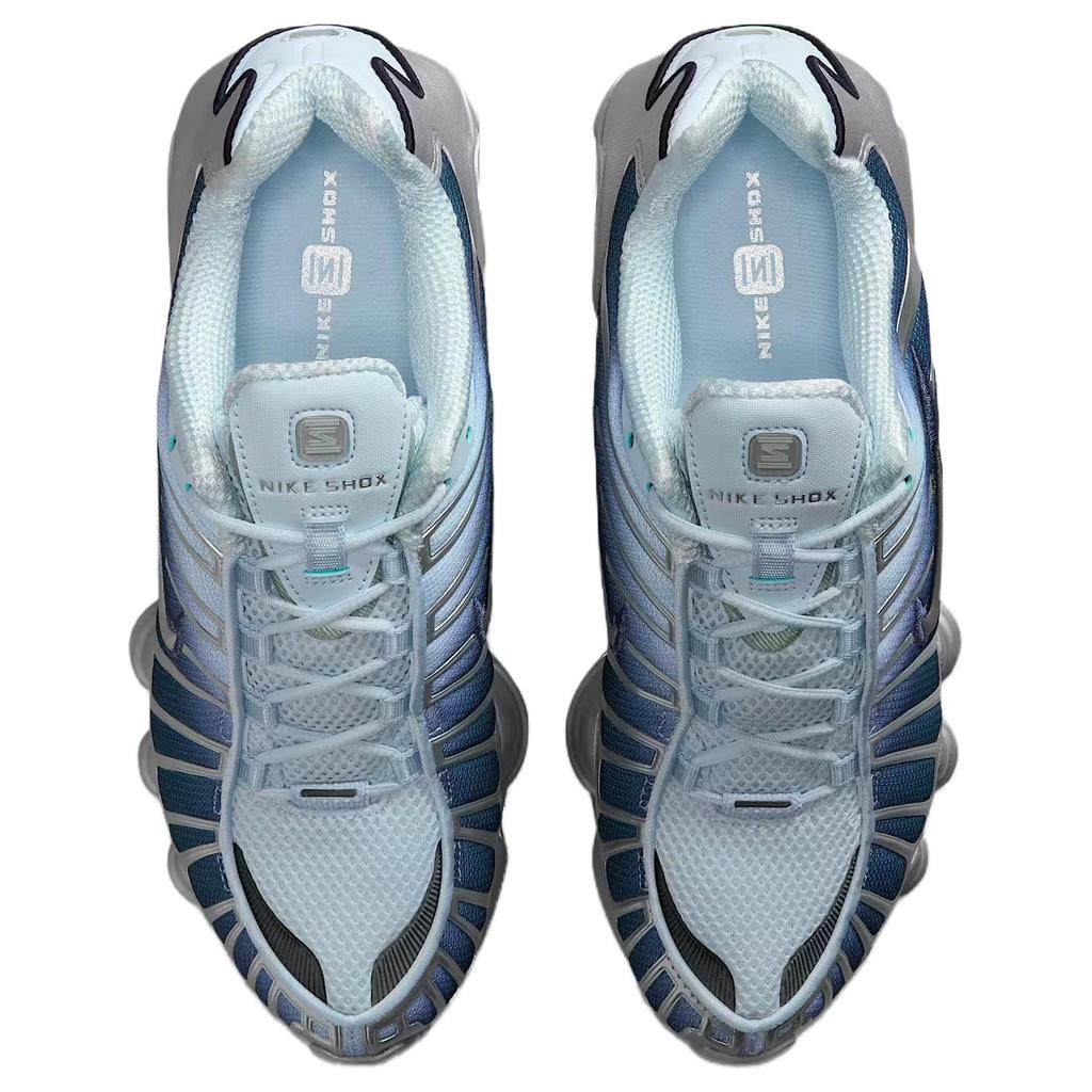 Nike Shox TL Fade Синий оттенок Металлический серебристый Женская обувь IH1336-403