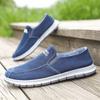 Men Canvas Shoes Fashion Men Loafers Denim 2019 Youth Loafers Comfort Slip On Sneakers Moccasins Male Walking Shoes H213