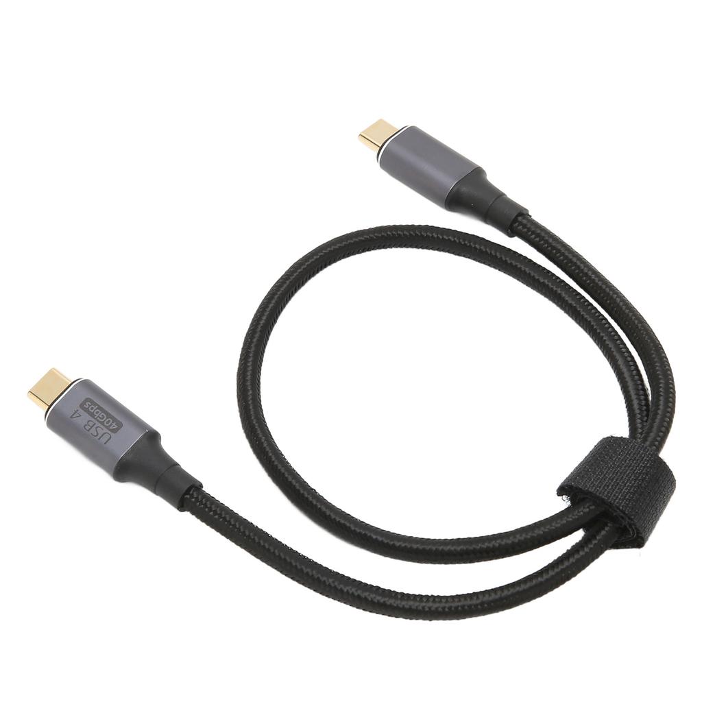 USB4 Кабель для передачи данных PD Быстрая зарядка Многофункциональный 40 Гбит/с Высокоскоростная передача HD 8K 60 Гц Type C Кабель данных