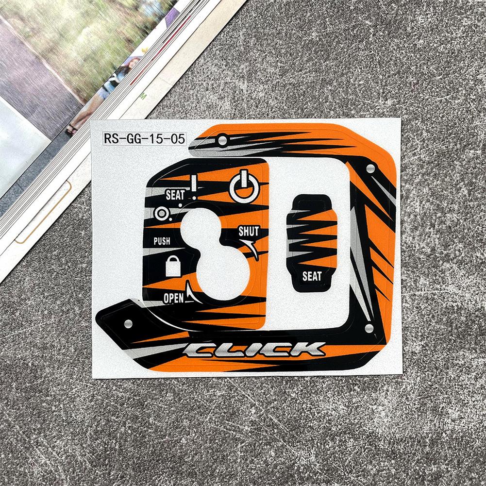 Крышка зажигания мотоцикла, светоотражающие наклейки, наклейка на отверстие для ключа мотоцикла, аксессуары для Honda Click 125i CLICK 125 i v2