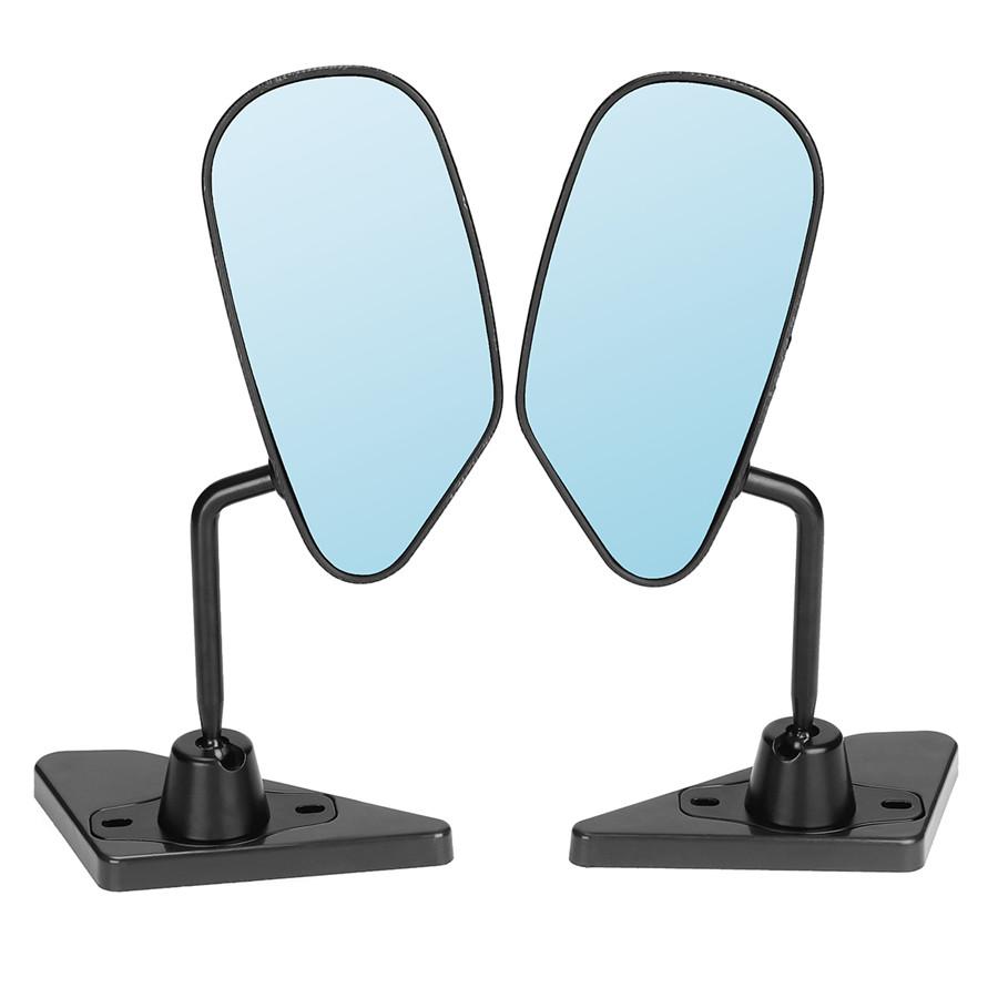 Пара Универсальных Автомобильных Боковых Зеркал в Стиле F1, Винтажные Классические, Под Вид Карбонового Волокна, Caf