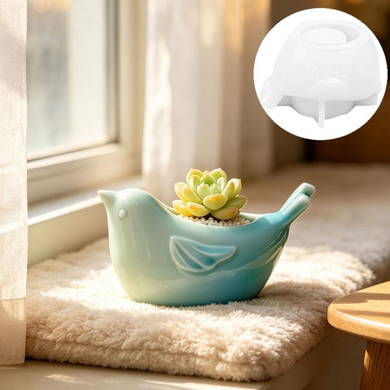 Формы для DIY-контейнеров для птиц для литейных проектов, Открытый гибкий инструмент для рукоделия для декоративных домашних поделок
