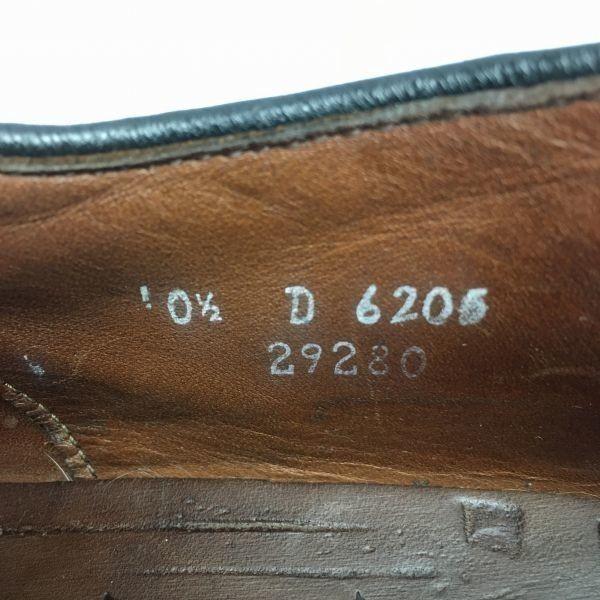Allen Edmonds 80-е Винтажные МакАллистер Броги с крылышками Черные Размер 10.5D / 28.0-28.5см(ИСПОЛЬЗОВАЛ)