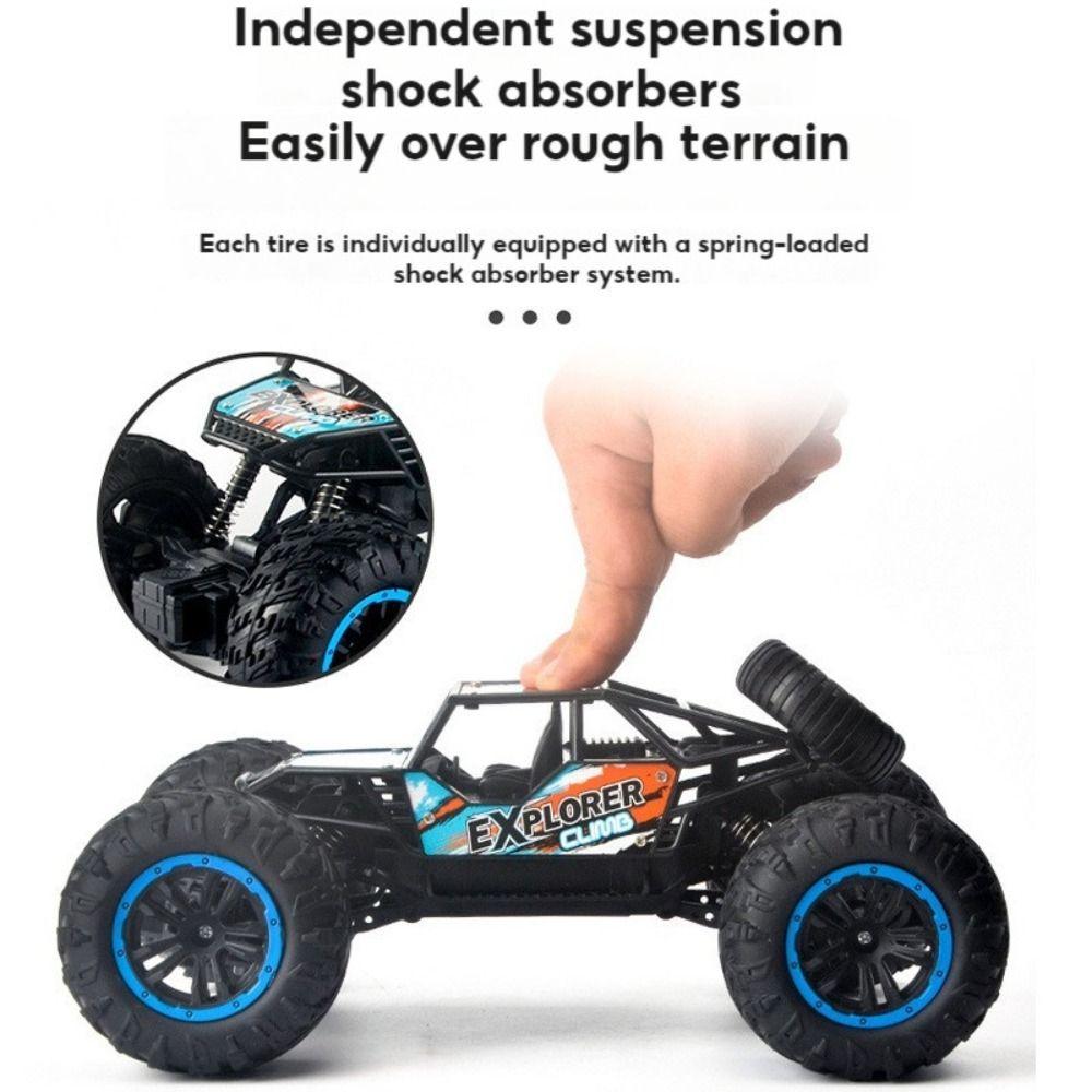 Blue Green 2.4G Alloy RC Car Alloy Plastic Vehicle Toys New Remote Control Racing Cars Adults Kids