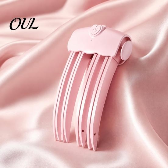 Instant Root Lift Tool 2Pcs Cordless Heated Hair Volume Clip, Lifter Comb for Fine Flat Bangs Styling, USB Rechargeable Volumizing Clip with
