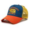 Креативная новая бейсболка STETSON Красный Медведь Тракерная кепка Шляпа для активного отдыха и спорта Шляпа от солнца Уличная хип-хоп кепка Ежедневная сетчатая кепка для поездок