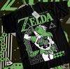 Футболка The Legend of Zelda Link To The Past Смешная Аниме Черная Футболка Все Размеры Унисекс Футболка