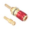 For 6mm Inner Dia Hose Quick Connector Fitting  for TIG Welding Torch Water and Gas Line