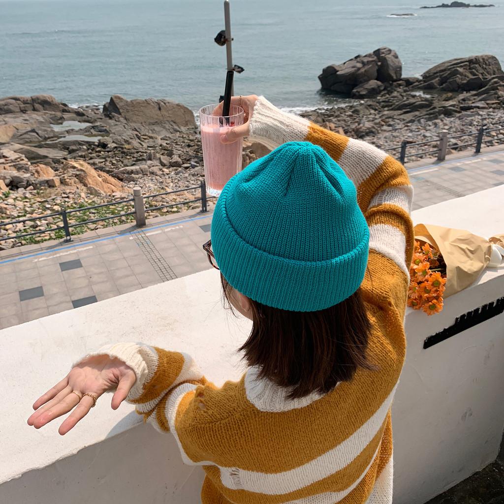 Korean Knit Highquality Beanie For Women Perfect For Cold Weather Warmth