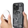 Роскошный чехол для телефона с чип-элементами из технологии для iPhone 16 15 14 13 12 11 Pro Max Plus с магнитной беспроводной зарядкой, высококачественный чехол