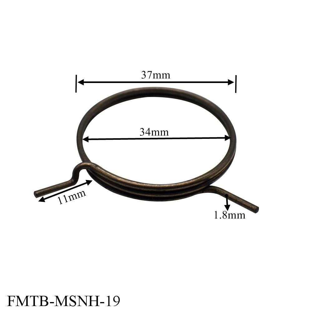 Door Handle Replacement Springs 5PCS Black FMTB-MSNH-5