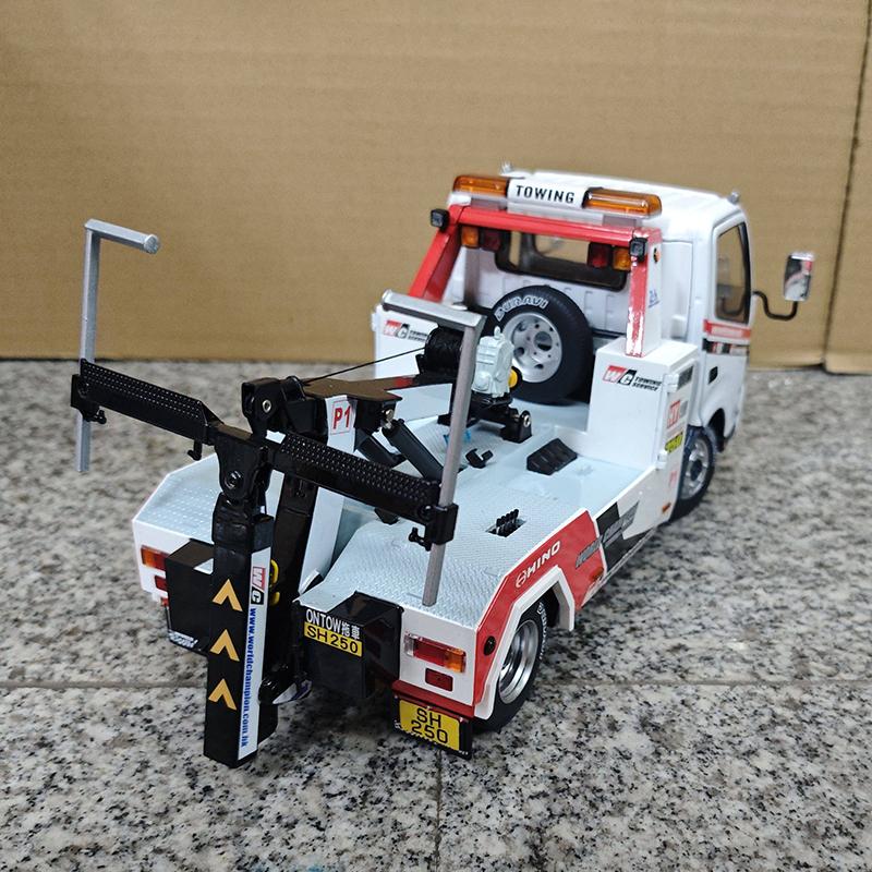 1/18 Tiny Shadow Hino 300 Wei Chuan Трейлер Модель Легкосплавный Автомобиль Модель Коллекция и Оценка