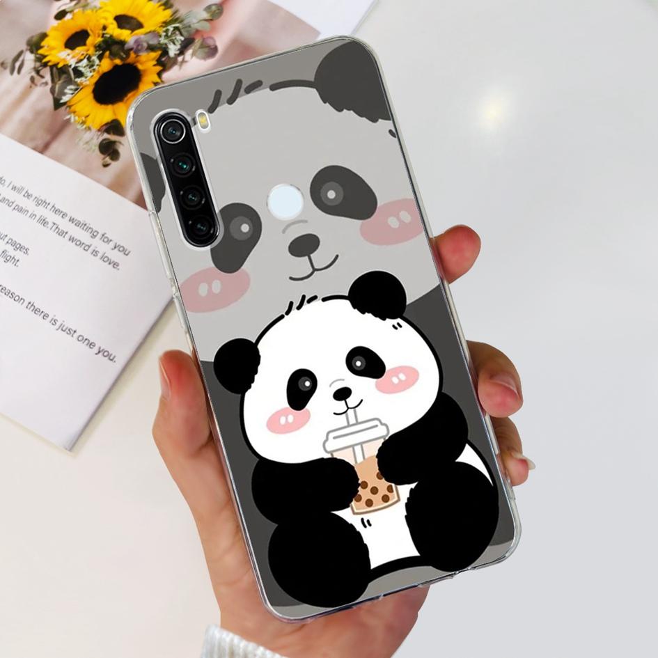 Для Xiaomi Redmi Note 8 Чехол Милый Мультяшный Мягкий Силиконовый Чехлы Для Телефона Для Xiaomi Redmi Note 8T 8 t Чехол На Redmi Note8 Задняя Крышка