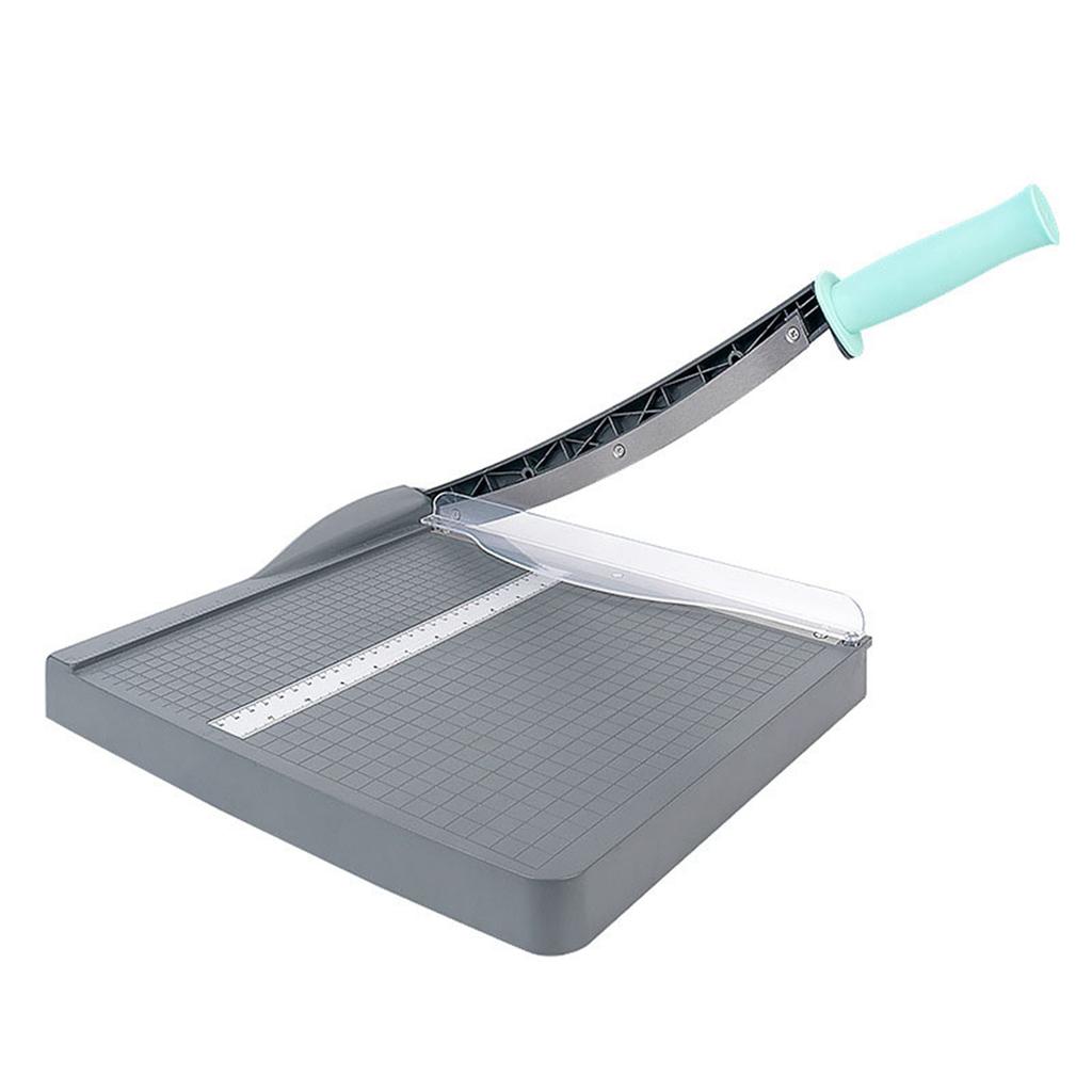 A4 Paper Cutter 12x12 Inch Precise Scale Manganese Steel Blade Multi Functional Use Manual Paper