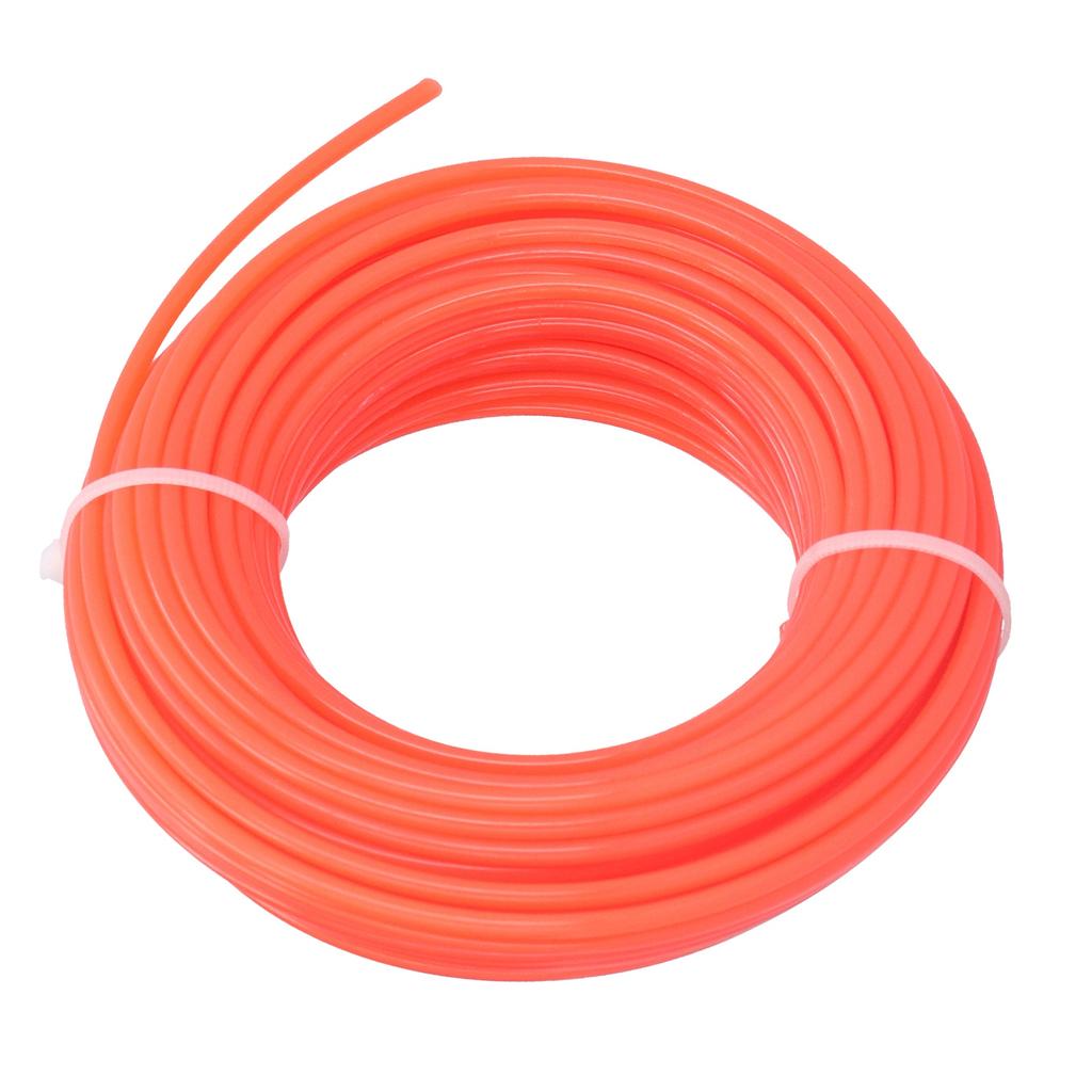 2,7 мм x 15 м триммерная леска, нейлоновый сверхмощный триммер для стрижки травы, сменный шнур