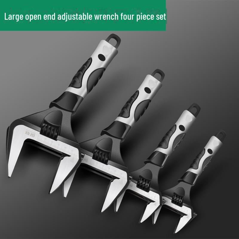 Разводной многофункциональный быстроразъемный ключ, хром-ванадиевая сталь, трубные клещи для экономии труда в домашнем хозяйстве
