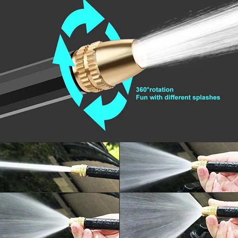 Водяной пистолет высокого давления, струйный садовый распылитель, поливочный распылитель для садового инструмента для очистки