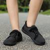 Kids Wide Toe Sports Shoes Breathable Barefoot Walking Shoes Children Elastic Casual Sneakers Outdoor Trainers Non-slip