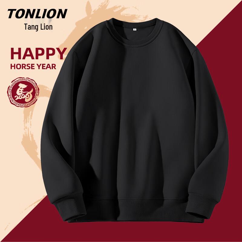 Мужская повседневная толстовка TonLion с круглым вырезом