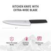 Нож шеф-повара VICTORINOX, разделочный нож 22 см, черный швейцарский современный нож Gyuto, универсальный нож 6.9013.22B