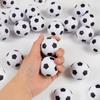 10Pcs 4cm Soccer Bouncy Ball Kids Sports Theme Birthday Party Favors Rubber Squeeze Football Toys Gift Goodie Bag Pinata Filler