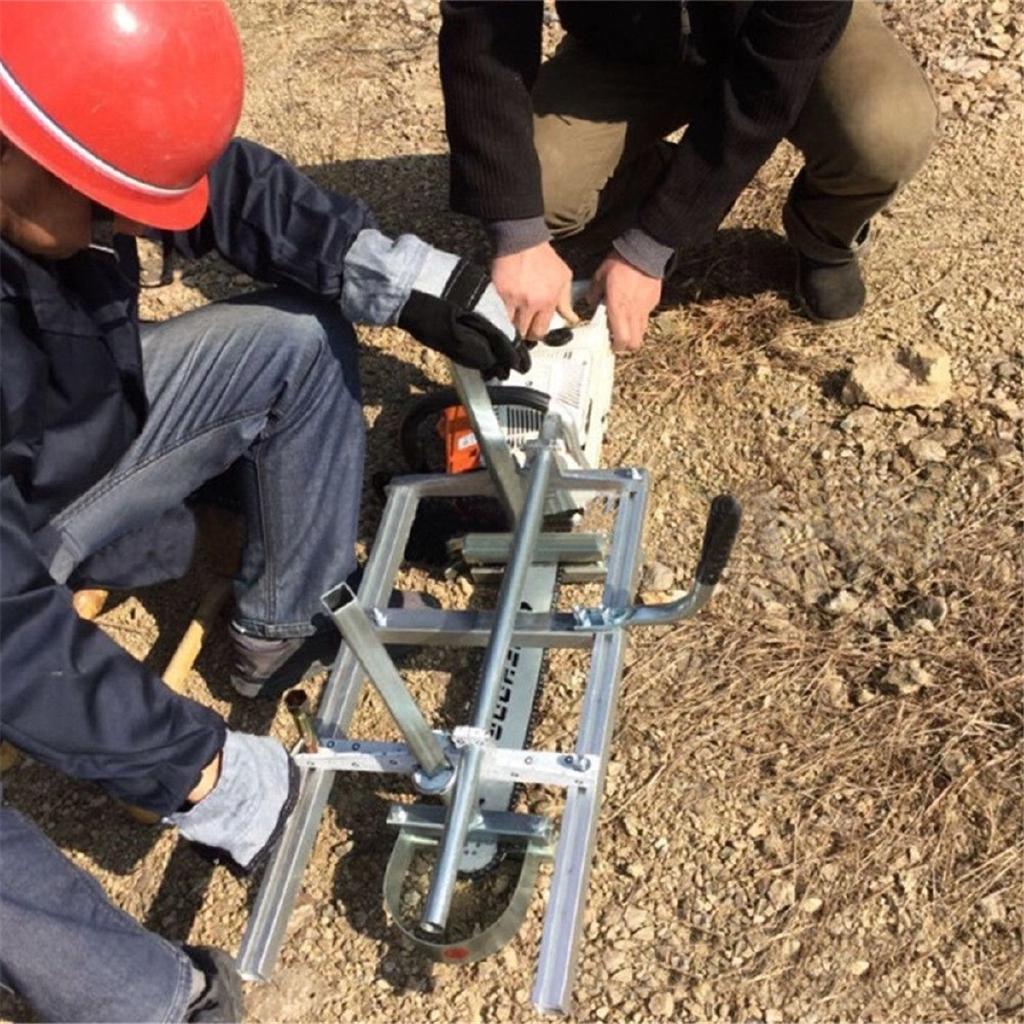 Портативная цепная пила, бензопила, направляющая для бензопилы, фрезерный станок, инструмент для резки пиломатериалов от 14 до 24 дюймов