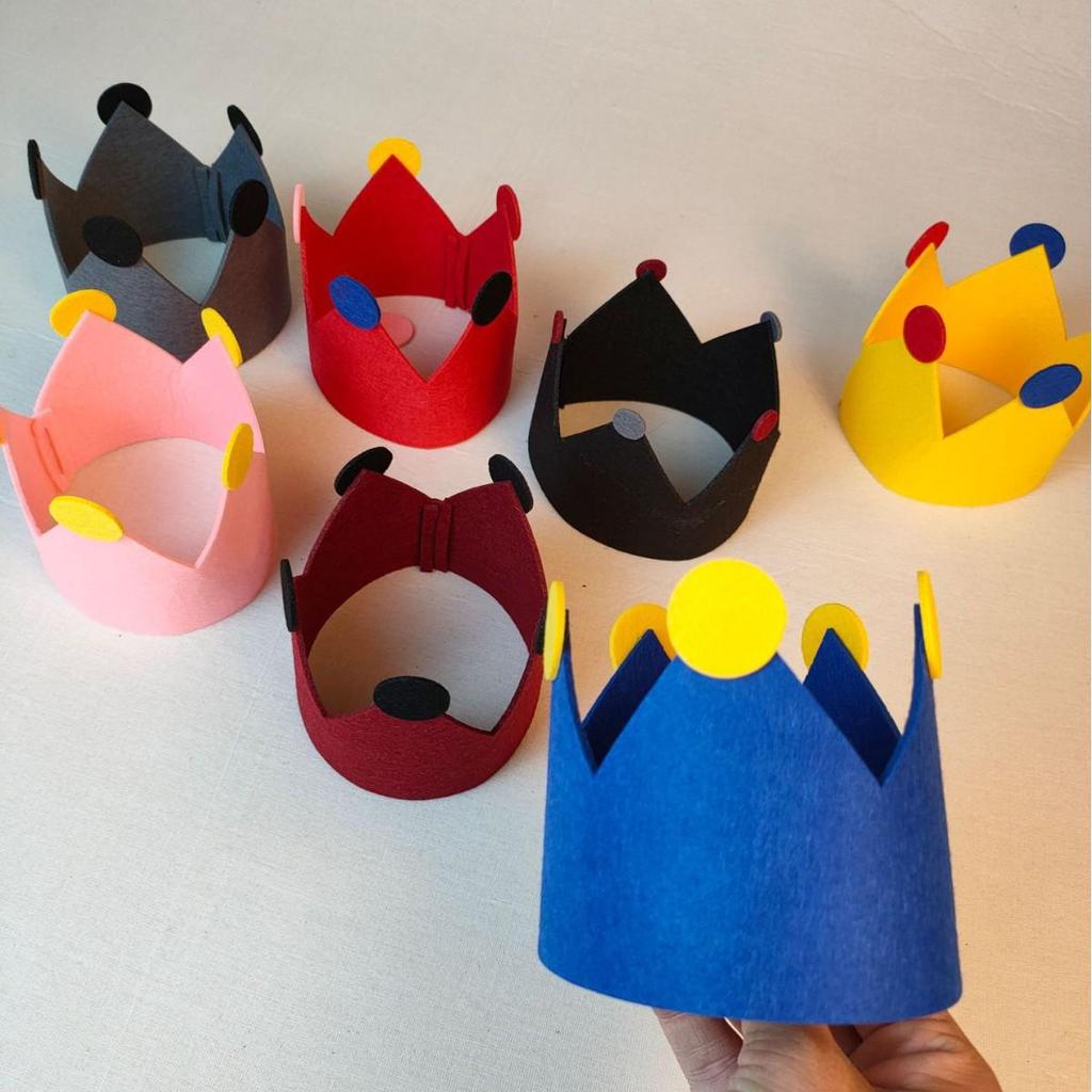 Ins Baby's First Birthday Hat & Children's Hundred Days Crown – Adult Birthday Decoration & Photo Props