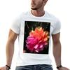 Rare Half Pink Half Orange Dahlia Flower Side Profile 036 Tshirt Uv Sun Protection Tee Shirt