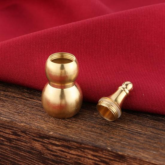 Gourd Sculpture Good-looking Opening Cover Burr-free Cucurbit Feng Shui Decor Home Supplies