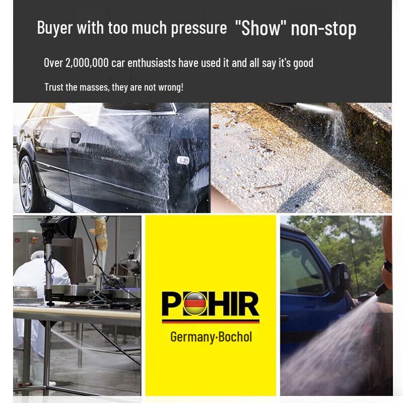 POHIR High-Pressure Electric Car Washer