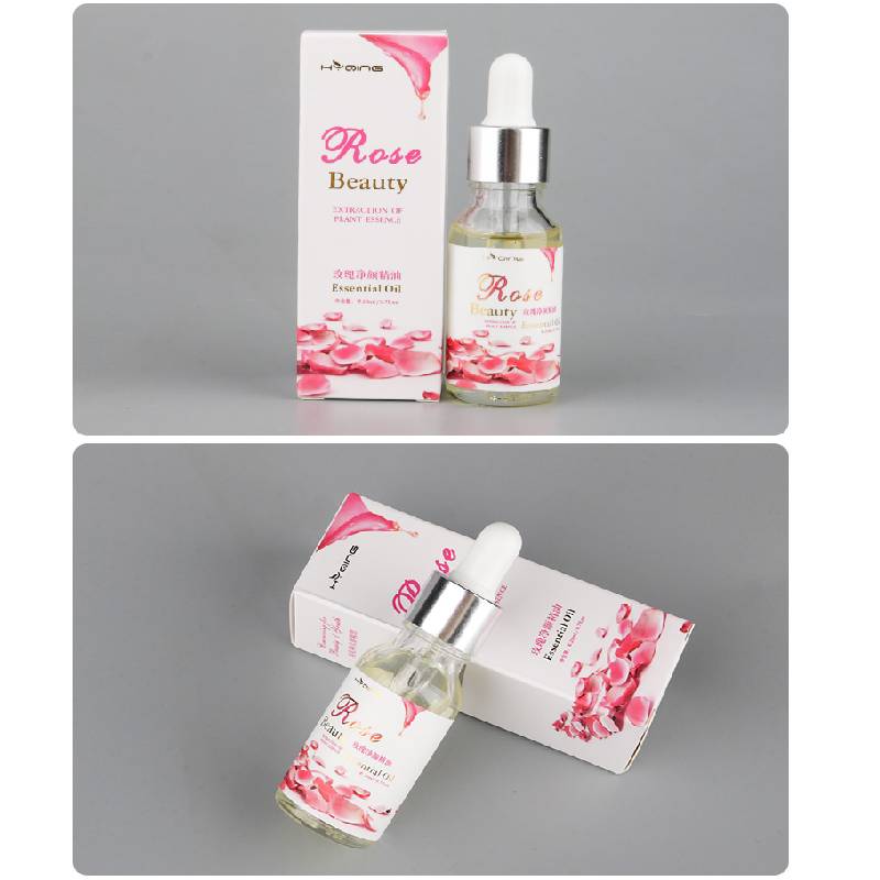 Розовое отбеливающее массажное масло для лица, осветляющее шрамы от прыщей, меланин, темные пятна, увлажняющий уход за кожей, 20 мл