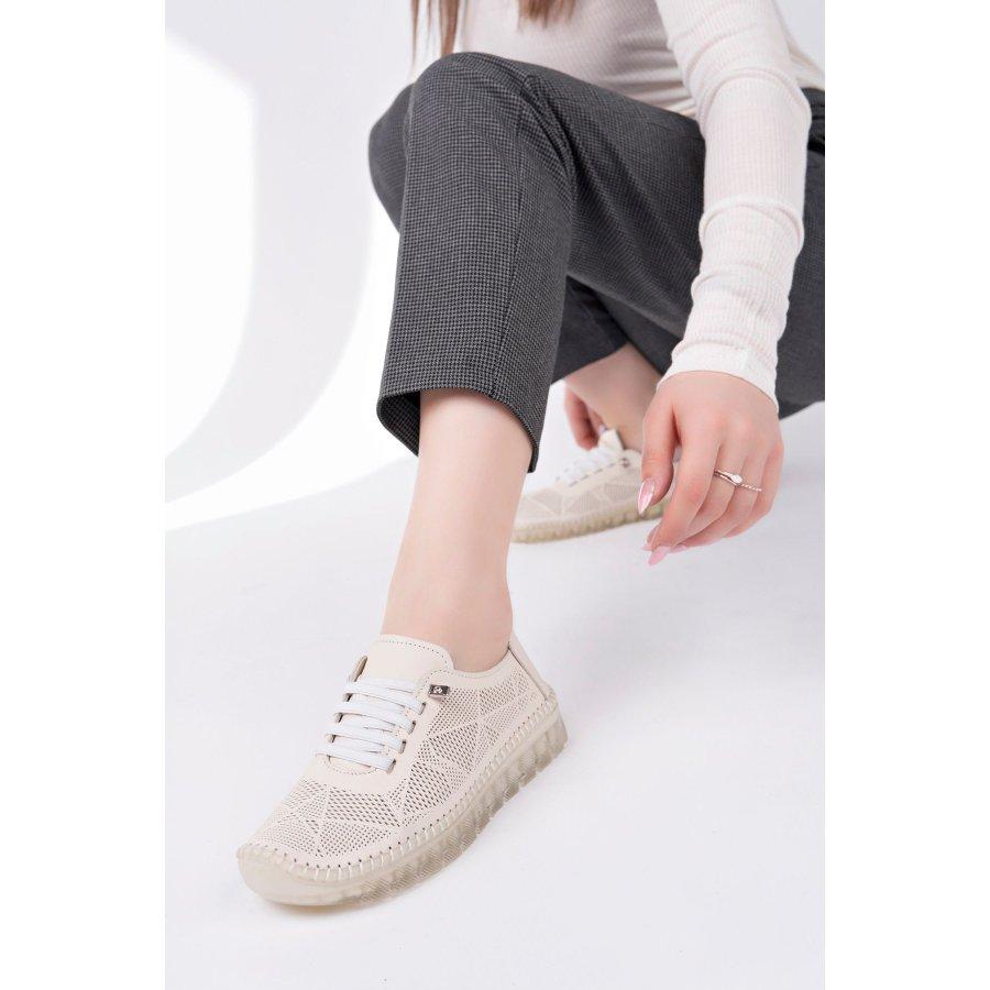 Женская повседневная спортивная обувь из натуральной кожи с гелевой подошвой