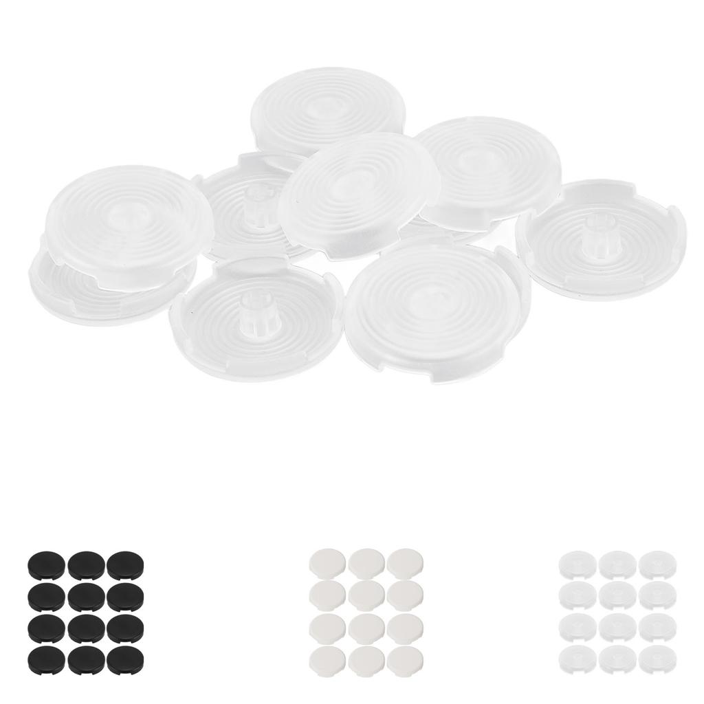 12PCS Game Stick Replacement Caps 1 Inch ABS Game Controller Keycaps for Cherry for TTC Crossed Swit