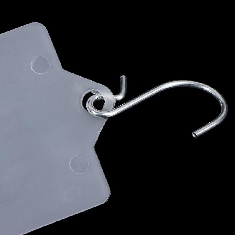 Supermarket Hanging Strip 12 Hanging Plastic Food Transparent Hook Environmental