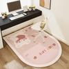 Children's Rug For Bedroom Study Desk Learning Chair Living Room Reading Area Computer Swivel Chair Protective Mat Home Decor