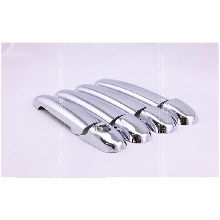 FUNDUOO New ABS Chrome Door Handle Covers Trim For Volkswagen VW Golf Jetta Vento MK3 Free Drop