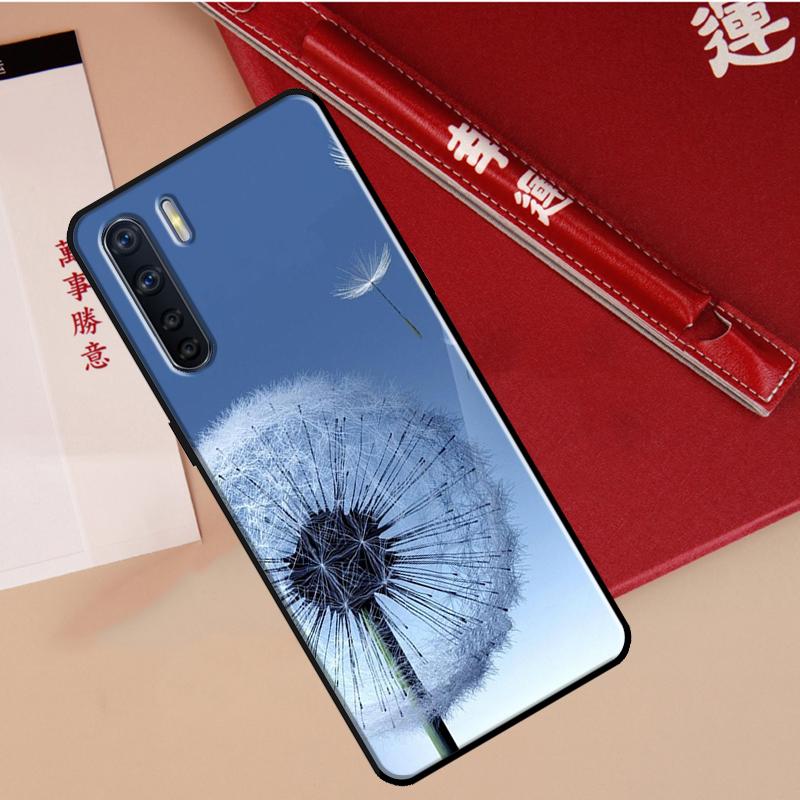 Dandelion Flowers Case For Oppo A60 A98 A58 A78 A18 A38 A80 A40 A77 A57 A17 A74 A54 A94 A96 A76 A16 A15 A5 Pro