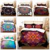 3D Bohemian Bedding Set with Tropical Style Down Duvet and Pillowcase 2/3 Pieces US/UK/AU Oversized Home Decor