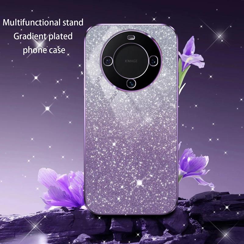 Силиконовый чехол с блестящим покрытием для Huawei P30 P60 P50 P40 P20 Lite Mate 10 50 40 30 20 60 Pro, мягкая задняя крышка для объектива камеры