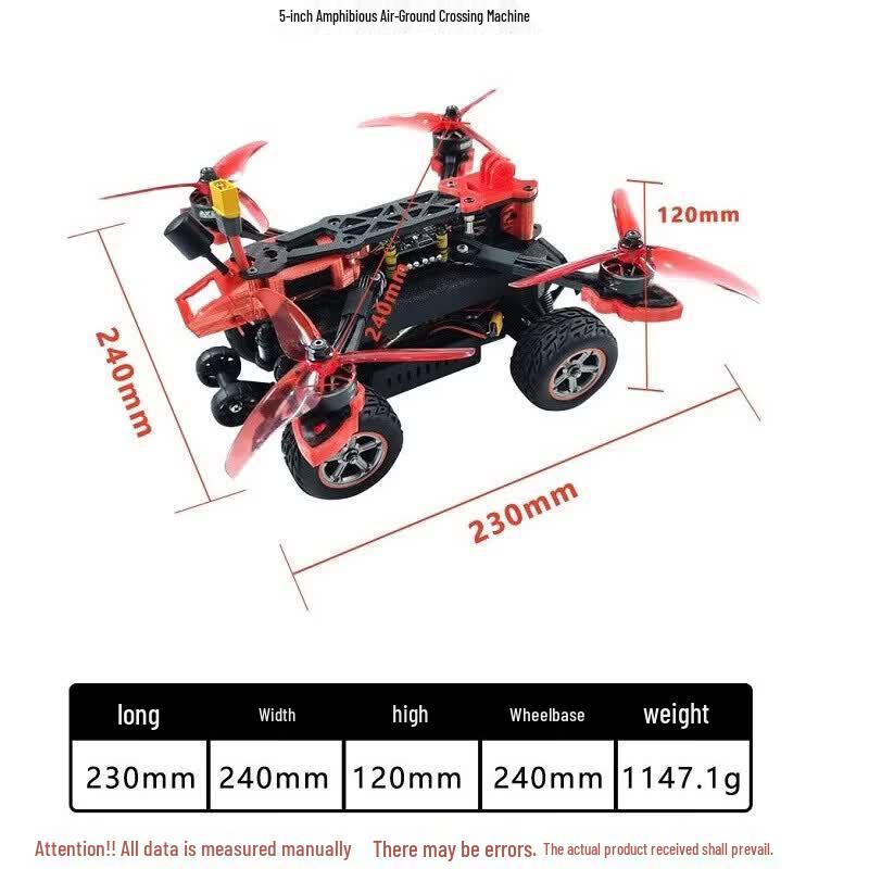 XiaoZheng 5-inch Amphibious FPV Drone