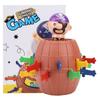 Funny Jumping Pirate Barrel Game Toy Tricky Toy Adult Kids Party Game