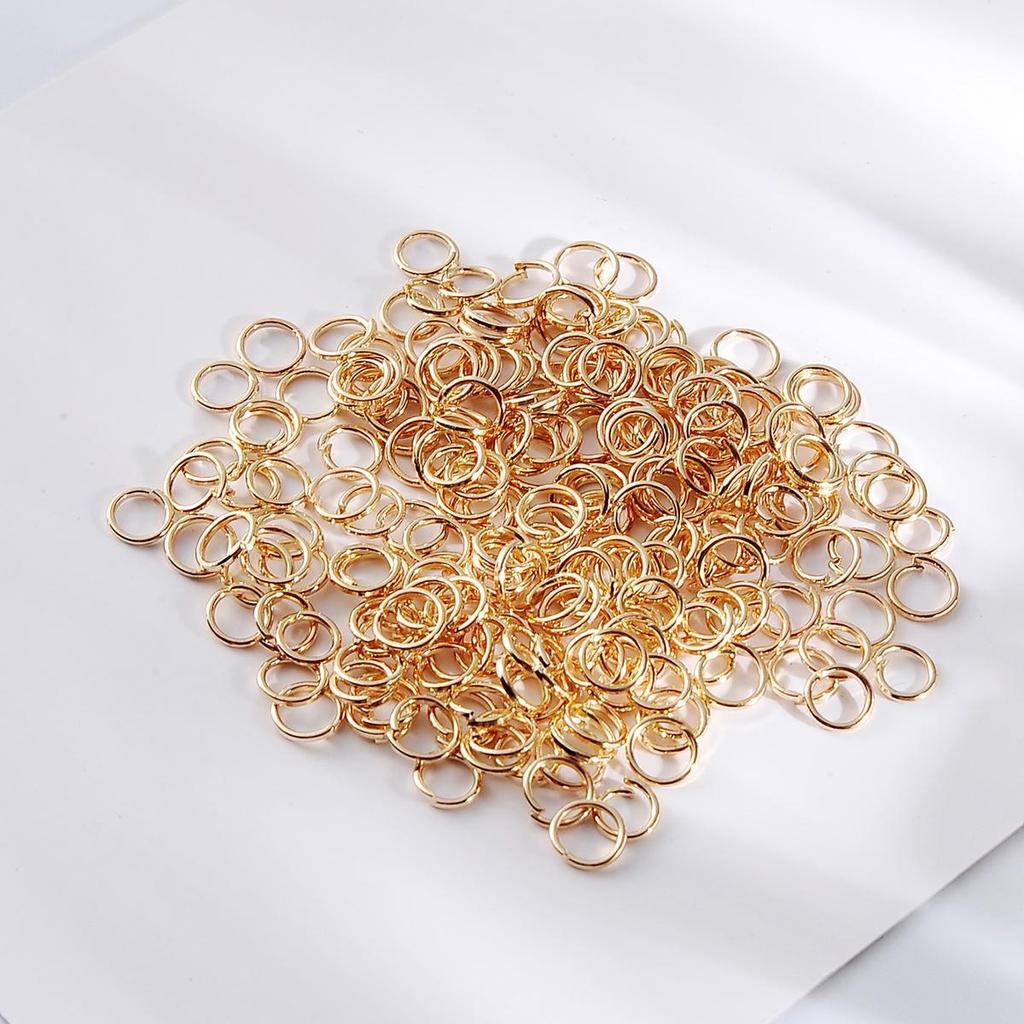 Jewelry Accessories: New Style Open Jump Rings Necklace Set - 200 Pieces