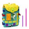 Puzzle Buckle Backpack And Learning Activity Toys, Develop Fine Motor Skills And Basic Life Skills,Learn To Tie Shoelaces Travel Toys Christmas Gifts
