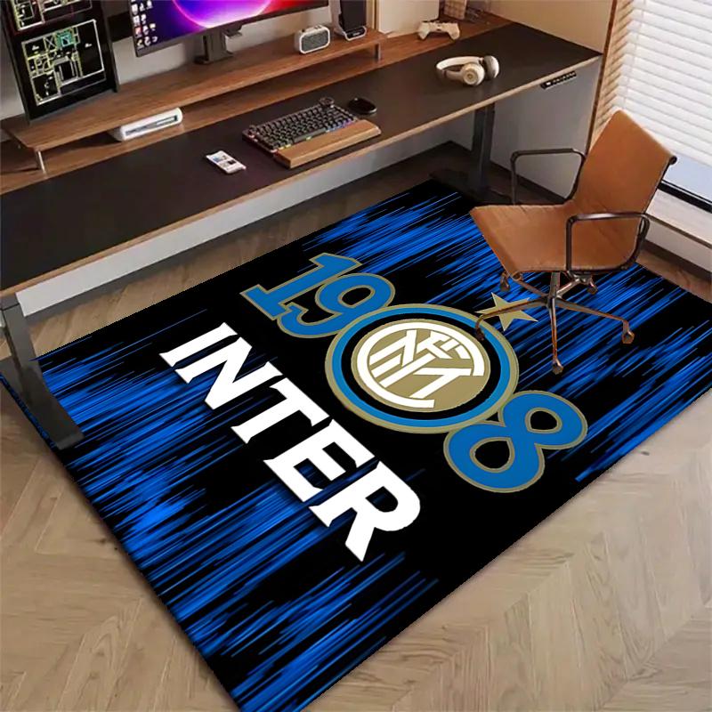 I-Internazionale MilanoPrinted Area Rug Carpet for Bedroom Living Room Home Decor Rugs Mat Non Slip Mat Rug for Bedside