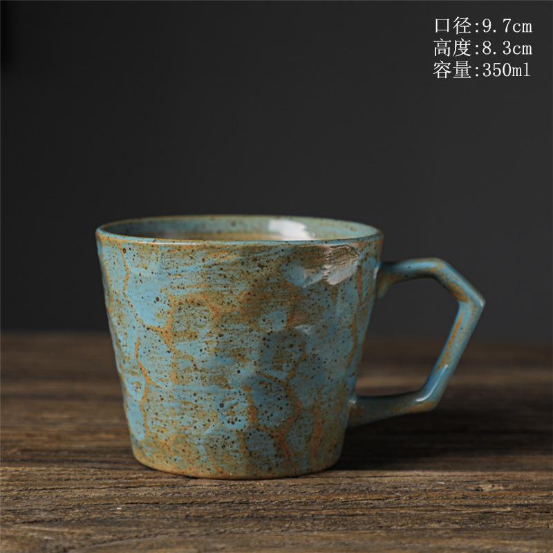 Керамическая чашка для завтрака, высококачественная пара, чашка для воды, грубая керамическая чашка для кофе, ретро-креативная чашка