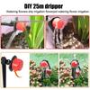 Automatic 50m Drip Irrigation Kit for Garden, Flower Watering, and Cooling Atomization